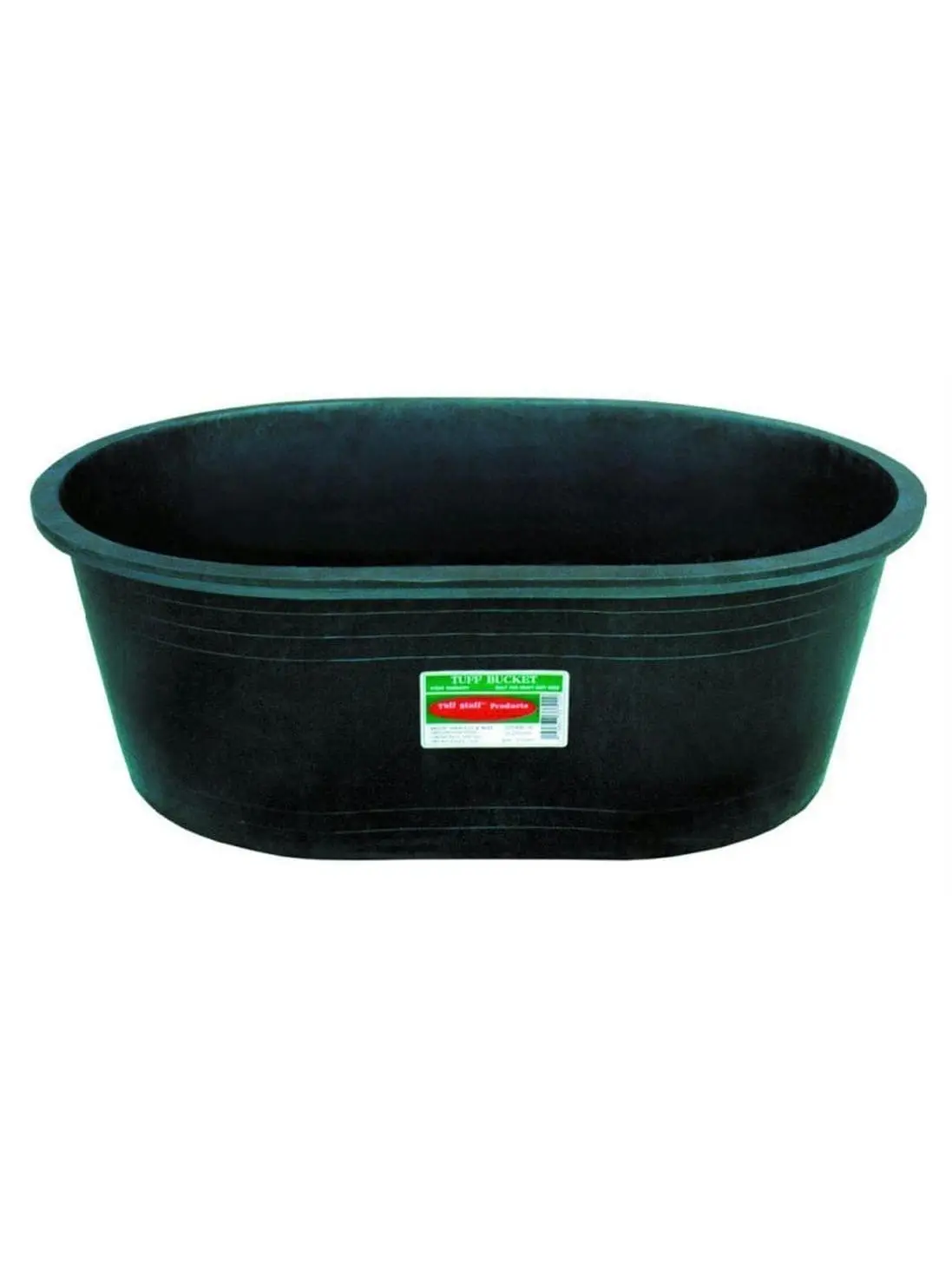 Tuff Stuff - Heavy Duty Oval Tank- Black 18 Gallon - KMT 18