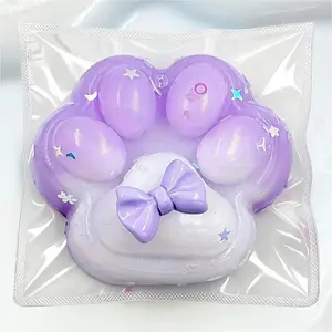 Taba Squishy Cat Paw Squeeze Toys, Squishy Toys Relax, Soft Jelly Kitty Squeeze Fidget Toys, Parent-child Interactive Toys, Leisure CompanionsBlack Sensory Fidget Decompression Toy, Perfect Gifts Valentine's Day Gifts,  Gifts, Officce Leisure