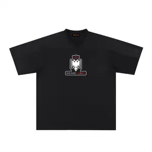 Oversized Mesh V-Neck Soccer Jersey