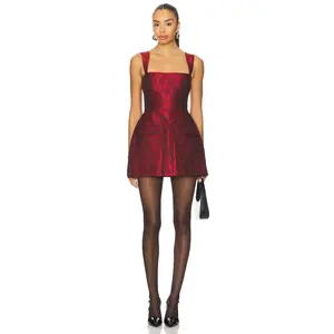 Amanda Uprichard x REVOLVE Bethany Romper in Ruby
