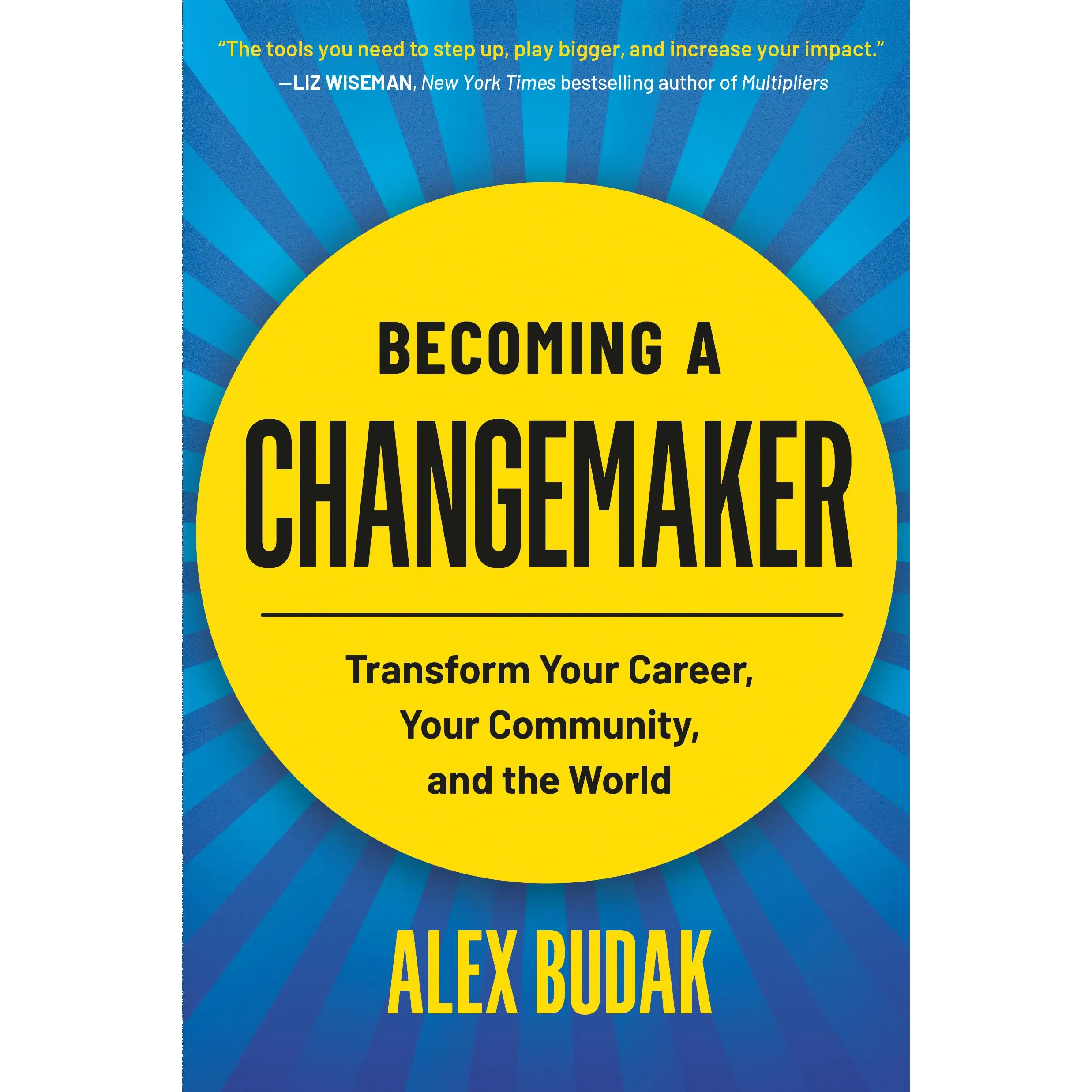Becoming a Changemaker by Alex Budak [Paperback Book]