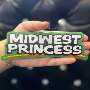 Unforgiven Midwest Princess Sticker