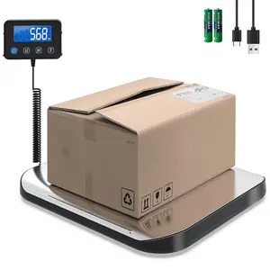 Shipping Scale, 440 LB Heavy Duty Postal Scale for Packages, Large Mailing Scale for Postage, Industrial, Small Business, Laundry, Warehouse, Stainless SteelQuesearQuesear