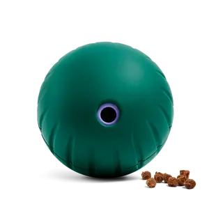 Woof Walkabout - Enrichment Dog Toys Puzzle and Treat Dispenser - Adjustable Difficulty for Kibble and Treats - Durable Rubber - Easy to Clean