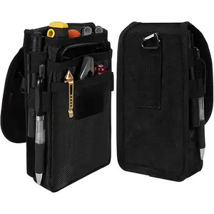 Men's Solid Color Belt Bag (Waist Belt Pocket),Versatile Multi-functional Phone Wallet Bag,Phone Pouch Card Holder, Ideal for Work,Camping, Rescue (A Travel Essential)