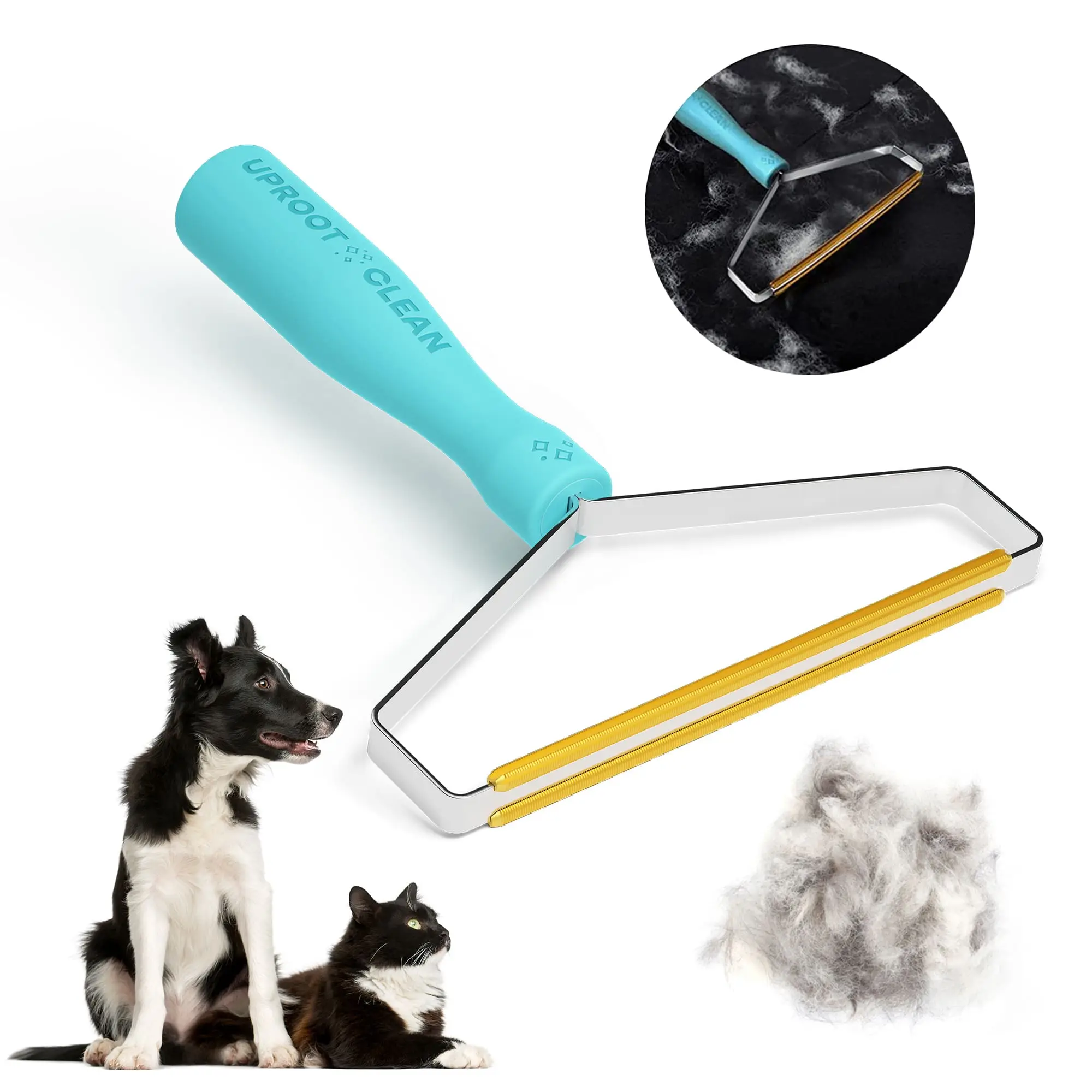 Uproot Cleaner Pro - Pet Hair Remover for Dogs and Cats - Versatile and Powerful Pet Hair Removal Tool