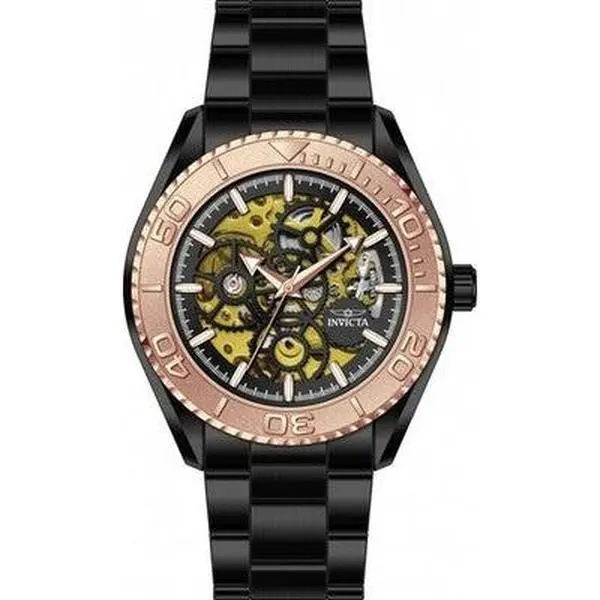 Invicta Objet d'Art 69764 Men's 43mm Automatic Skeleton Copper Dial Watch