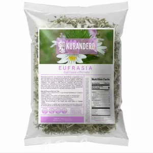 Kurandero Eufrasia Herbal Tea – 4 oz (113 g) – 100% Natural Hojas de Eufrasia – Traditional Loose Leaf Tea from Mexico – Caffeine-Free, Vegan, Farm-Grown