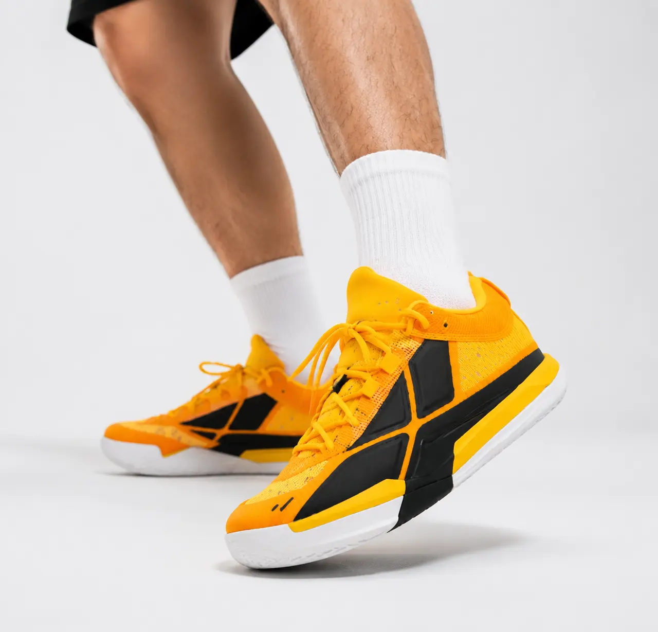 SPO Game1 Series Basketball Shoes for Men & Women, Low & Mid-Top, Double Layer Cushioning, Elite Traction, Responsive Support, Indoor & Outdoor Court Shoes, Multiple Colorways