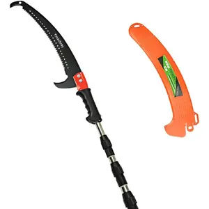 212 foot manual pruning pole saw long extension pole saw for tree trimming high reach tree pruner with extension pole
