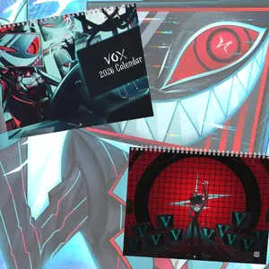 Vox Hazbin Hotel Calendar, Game Merch Calendar, Calender New Year 2026, Gift For Fan