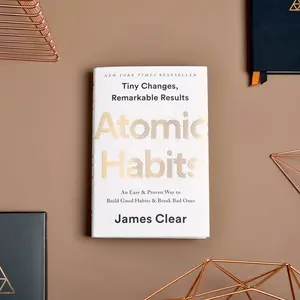 James Clear Atomic Habits: An Easy & Proven Way to Build Good Habits & Break Bad Ones Self Improvement Journal Daily Guided Journal