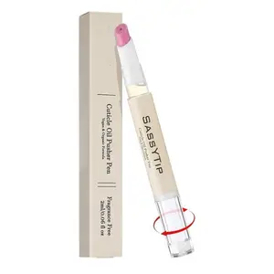 Ceramic Cuticle Pusher & Oil Pen, 2ml Rose/Lavender/Fragrance Free Scented Nail Care Pen, Gentle Cuticle Remover for Dry, Damaged & Sensitive Nails, Moisturize Strengthen Brighten