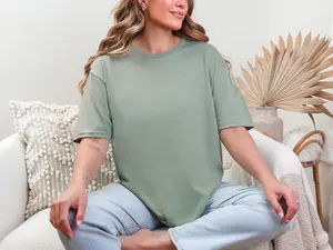 100% Cotton Graphic T-shirt Unisex Sage