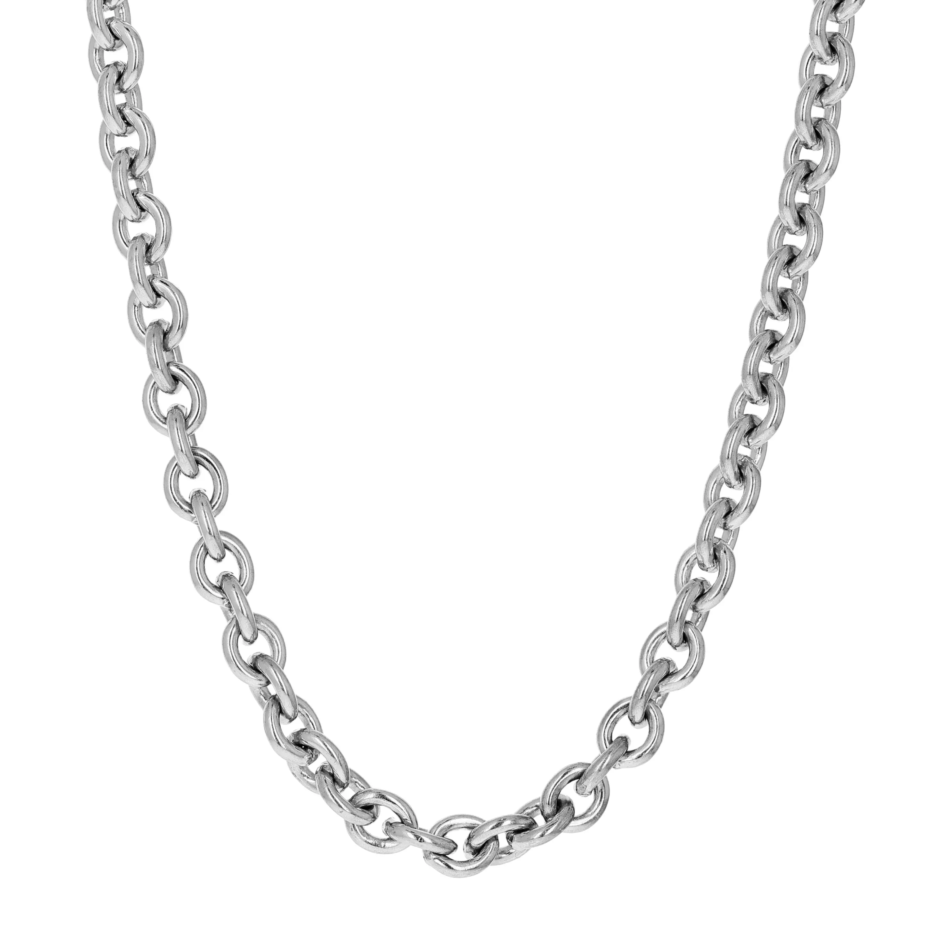 Pre-owned Cartier Rolo Chain Necklace
