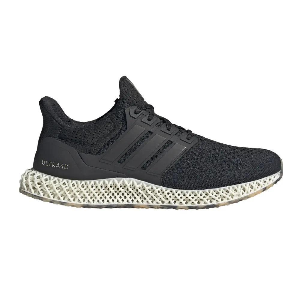 adidas Mens Ultra 4D Sneakers Shoes Casual - Black