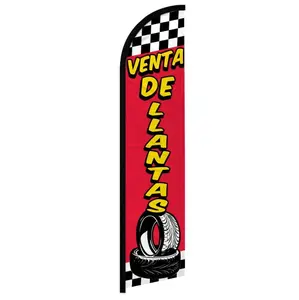 Venta De Llantas Windless Banner Flag