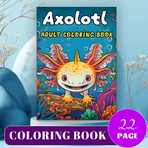 Comfy Patterns Bold & Easy Coloring Book for Kids & Adults - 22 Premium Quality Easy Coloring Pages, 120gsm Thick No Bleed Paper, Non-Toxic Odorless, Perfect for Stress Relief, Mindfulness & Relaxing Creative Fun