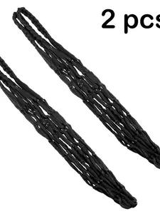 Basketball Net Bag Soccer Football Mesh Storage Sports Ball Holder Nylon Carry Bag Durable Single Ball Carrier 2 Pack