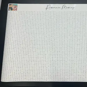 Romance Movies Giant Word Search