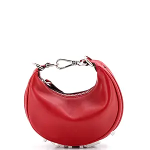 Pre-owned FENDI Leather Shoulder Bags Fendigraphy Bag Nano by Rebag