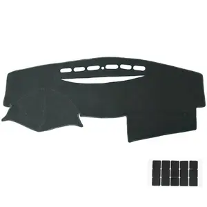 Dashboard Cover Mat for Toyota Camry 2007-2011 Anti-Slip UV Ray Glare Protector Interior Styling Dash Pad Large Pad