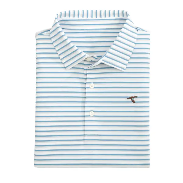 Grandview Men’s Performance Golf Polo – Breathable Short Sleeve Athletic Shirt for Casual Sportswear