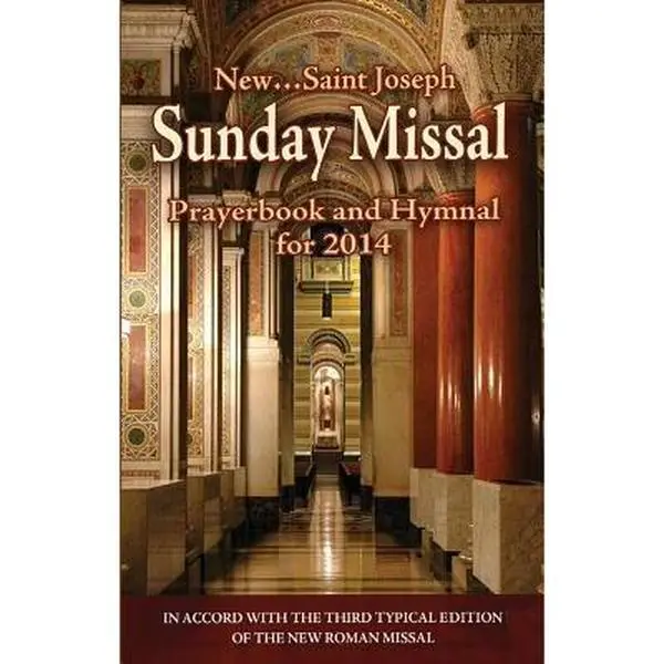 USED Book - St. Joseph Sunday Missal: For 2014 by United States Conference of Catholic Bishops (Paperback) - english