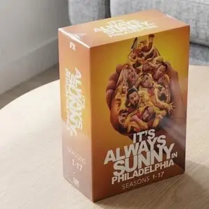 SUNNY It's Always Sunny in Philadelphia: 1-17 The Complete Series 34-Disc DVD Set - New, Sealed, with Secure Protection for Enhanced Viewing Experience