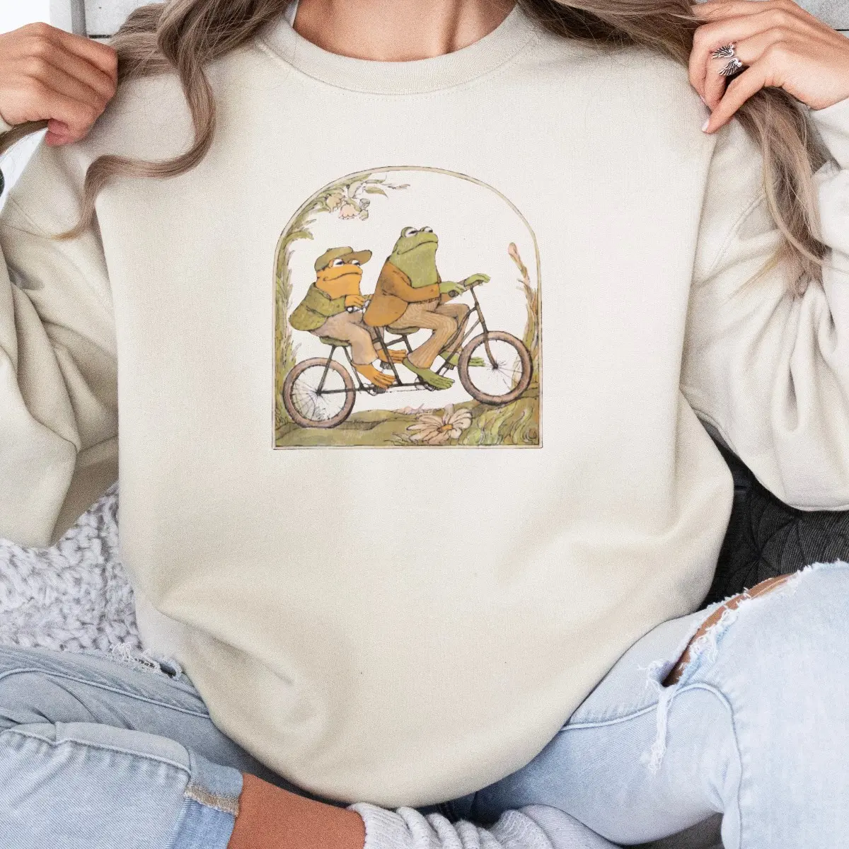 Frog and Toad Sweater