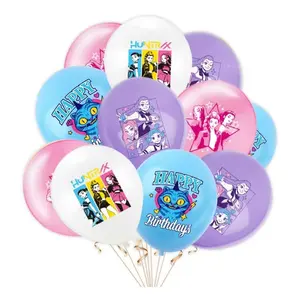 Random 12pcs K-Pop Demon Hunter Tiger Hot Latex Balloons, Perfect for Birthday, Wedding, Baby Shower, Anniversary, Graduation, Princess Party