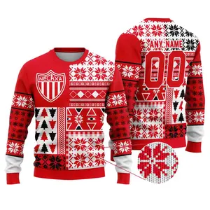 LIGA MX Club Necaxa Special Christmas Ugly Sweater Design ST2305