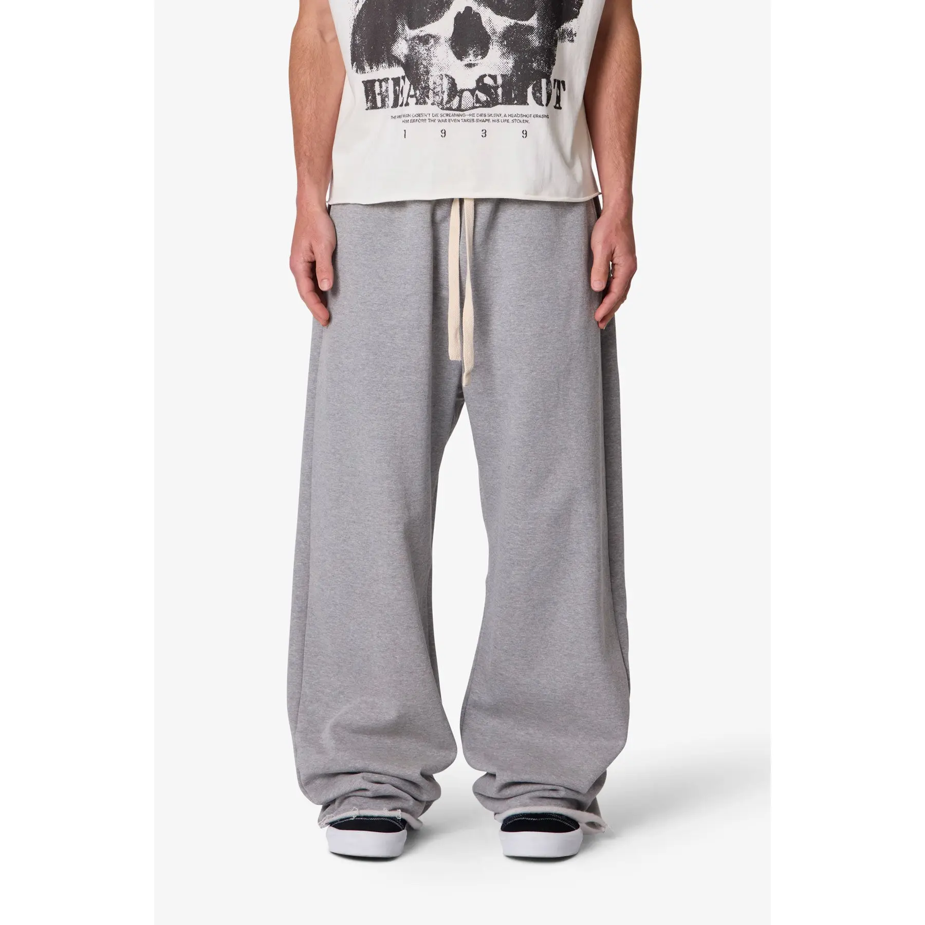 mnml Ultra Baggy Sweatpants - Dark Heather
