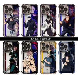 Cool Anime Jujutsu Kaisen Satoru Gojo Phone Case For iPhone 17 16 15 14 13 12 Pro Max Plus Anti Fall Birthday And Holiday Gifts Case Cover