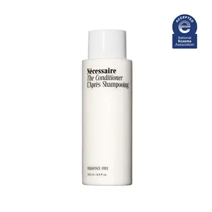 Nécessaire The Conditioner. Hyaluronic Acid + Vitamin B Complex. Fragrance-Free. Approved by the National Eczema Association.