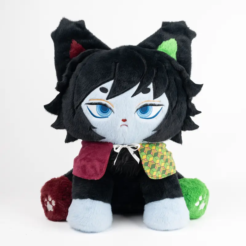 Plushshop 17in Cute Giymeow Stuffed Toy - Adorable Animal Design, Anime/Manga Figure Collectible, Gift-Ready Plush, Warm Décor Touch, Soft Animal Character Stuffed Toy for 3+ Years (Few Pcs Available)