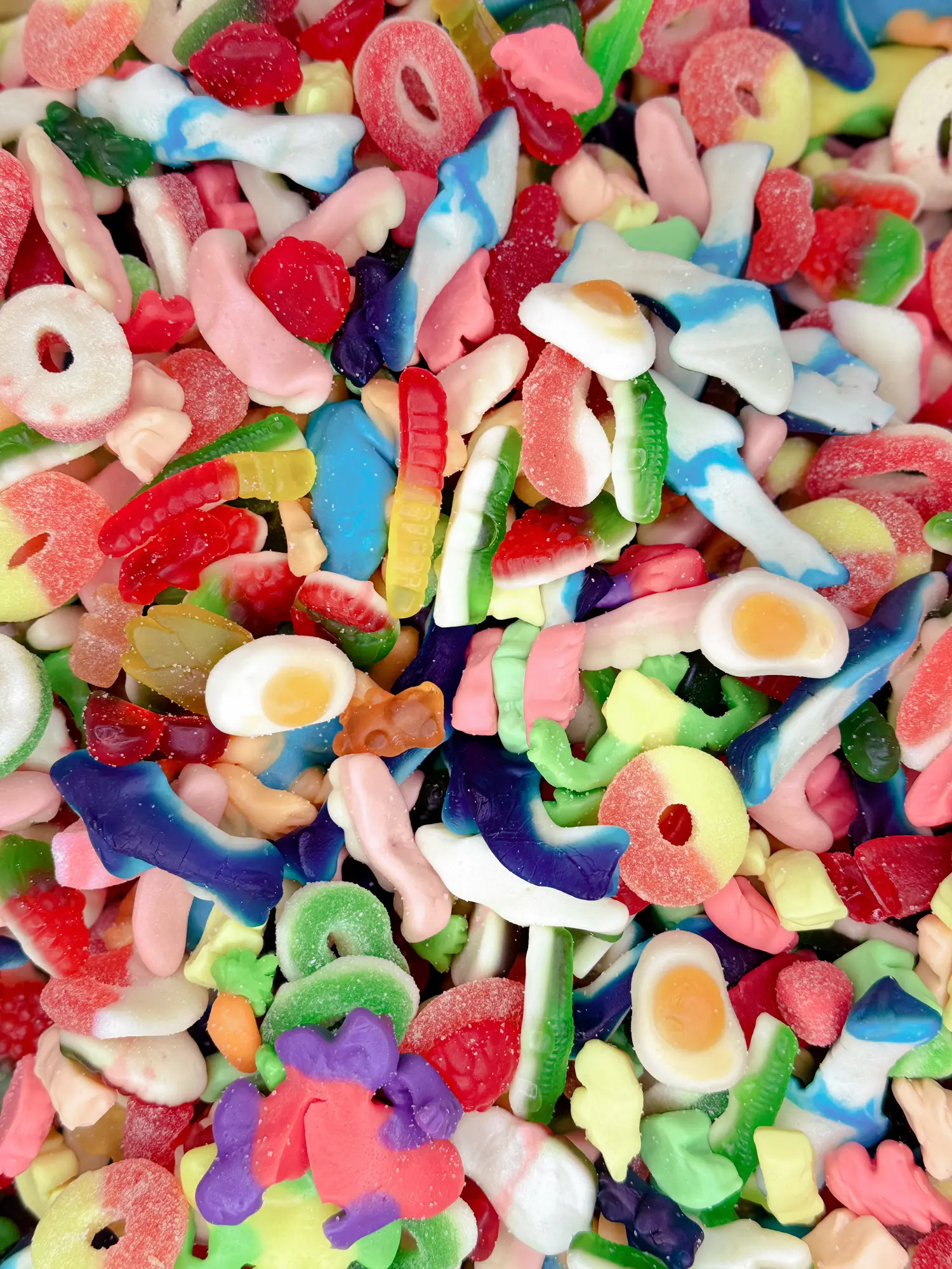 Gummy Mix Sweet and Sour Variety 1 pound - Fruity Candy for All Seasons - Bonbon