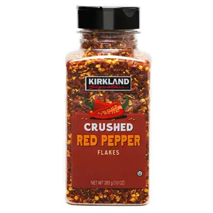 Kirkland Signature Crushed Red Pepper Flakes, 10 oz - Spicy Seasoning for Your Cooking - Flavor, Spice