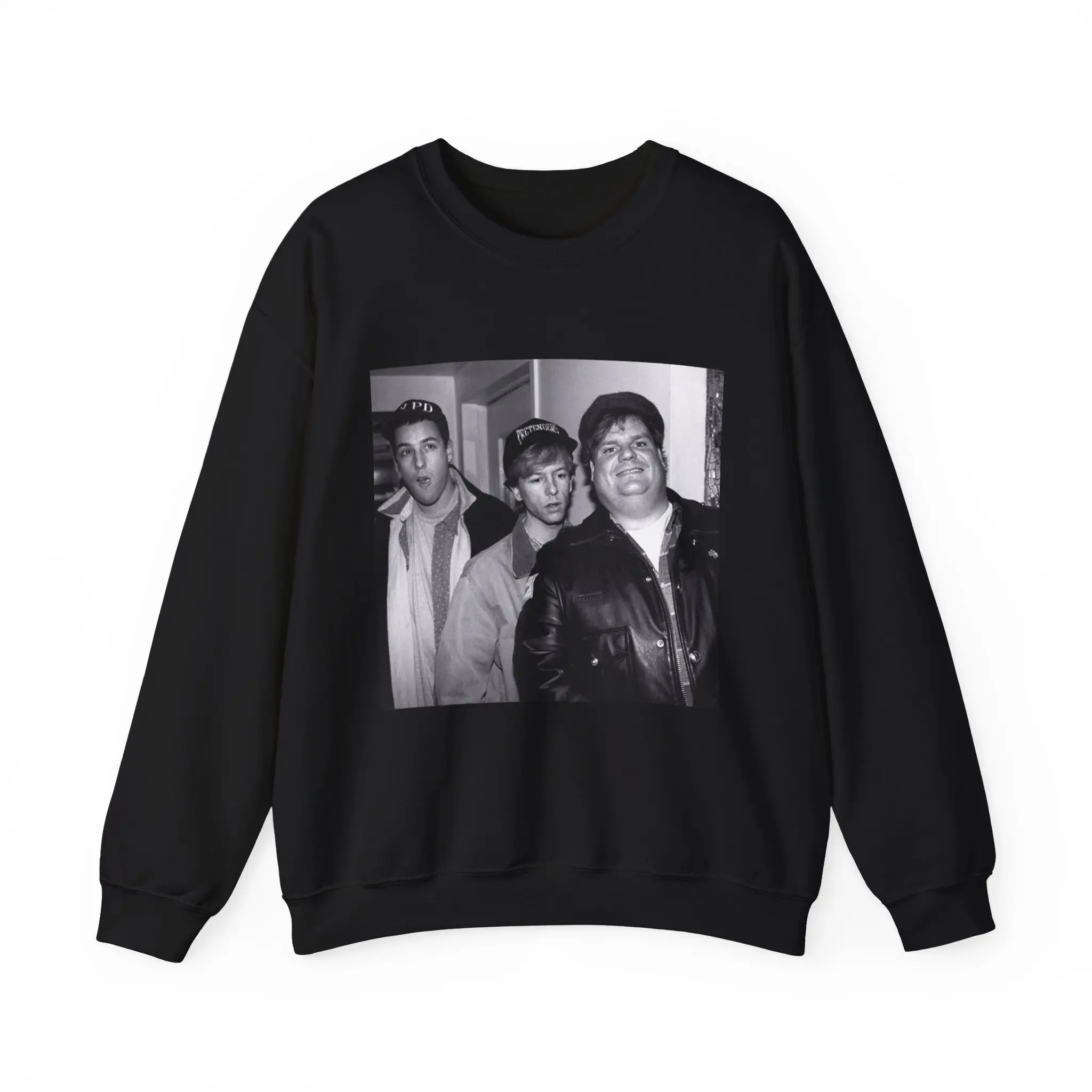 Chris Farley, Adam Sandler, & David Spade Crewneck Sweatshirt, David Spade Movie Fan, SNL Comfy Sweater, 90s Comedy Actor Pullover, Soft Blend