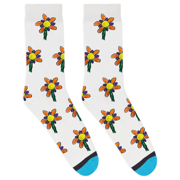 Divvyup Custom Drawing Socks - Upload Your Photo