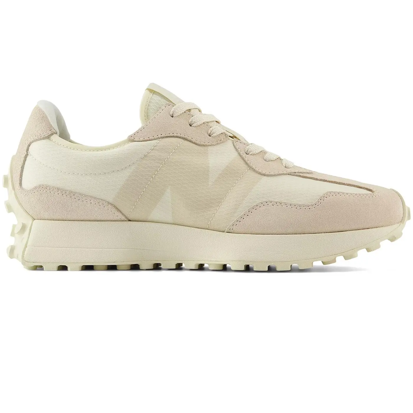 New Balance 327 Sneaker in Beige Suede | Men's Low-Top
