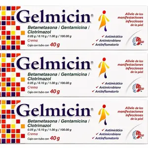 3 Pack Combo Crema Gelmicin Cream – Warming Body Massage Formula for Relaxation & Skin Care, 40 gr.