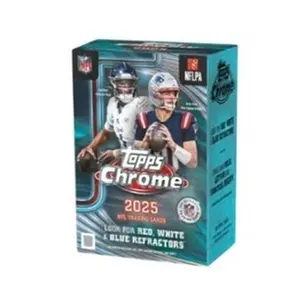 2025 TOPPS CHROME NFL PYT BREAK 12 (5) Retail Blaster Boxes