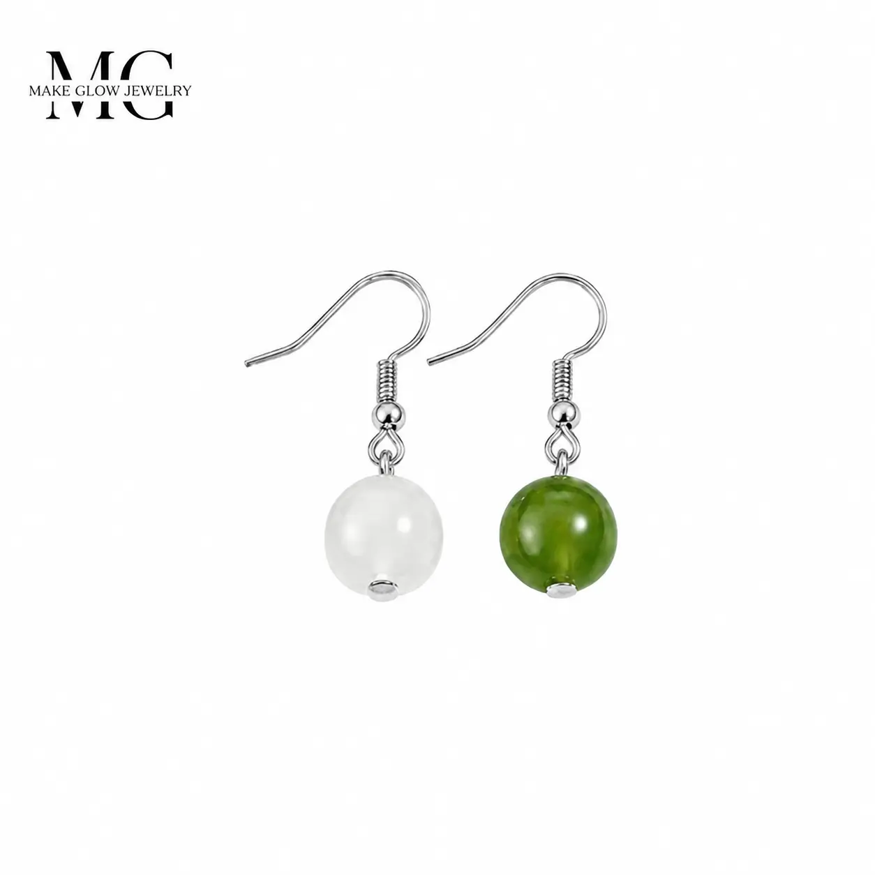 Vintage Teardrop Earrings for Women Trendy, Lightweight Birthstone Dangle Earrings with Silver Hook, Birthday Gifts Jewelry