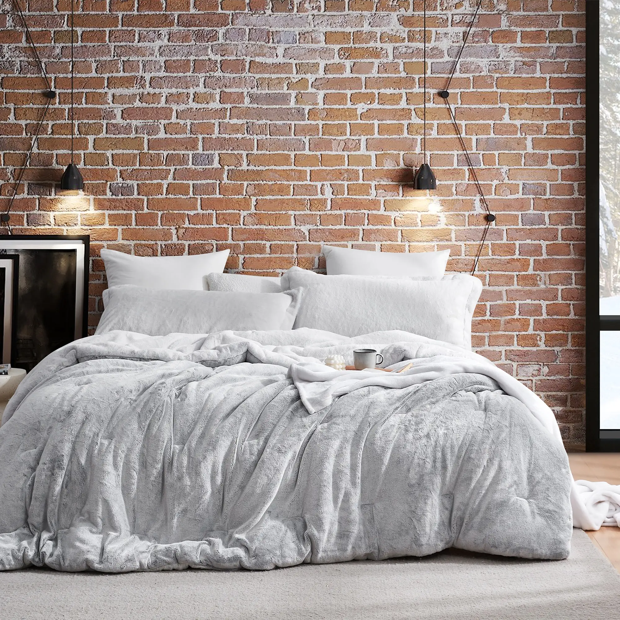 Frozen Chunky Bunny - Coma Inducer Oversized Comforter - Frosted Black