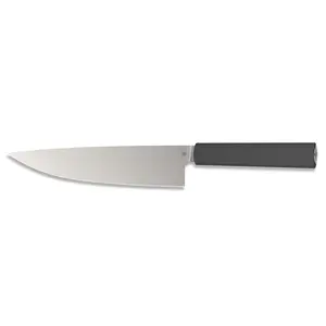 Butterfork Purest 8” Chef's Knife, AR- RPM9 Stainless Steel, Replaceable ABS Handle, With Paper Knife Sheath, Dark Grey
