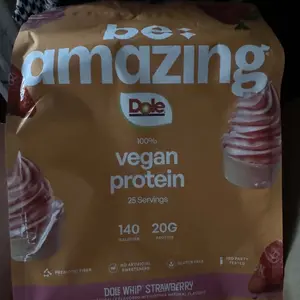 Be Amazing Vegan Protein Powder | Plant | Prebiotic Fiber | Gluten Free | Non Dairy | Low Sugar | Great Tasting | Dole Whip | Brown Sugar Oatmeal | IHOP