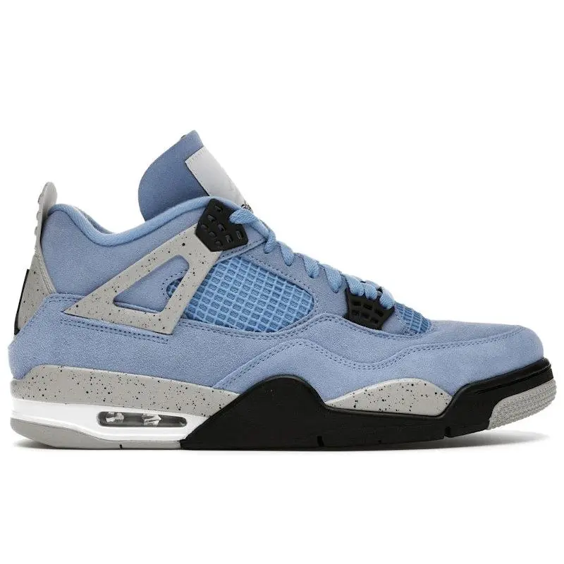 Jordan Men's 4 Retro University Blue Basketball Shoes, from StockX Jordan Men's 4 Retro University Blue Basketball Shoes, from StockX