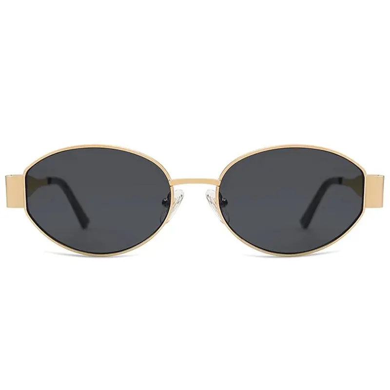 Vintage Oval Frame Sunglasses, Uv Blocking Sunglasses, Mother's Day Gifts, Trendy Casual UV Protection Sunglasses for Women and Men, Fashion Accessories for Everyday Use and Outdoor Activities