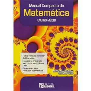 USED-Manual Compacto de Matematica - Ensino Medio (Paperback)